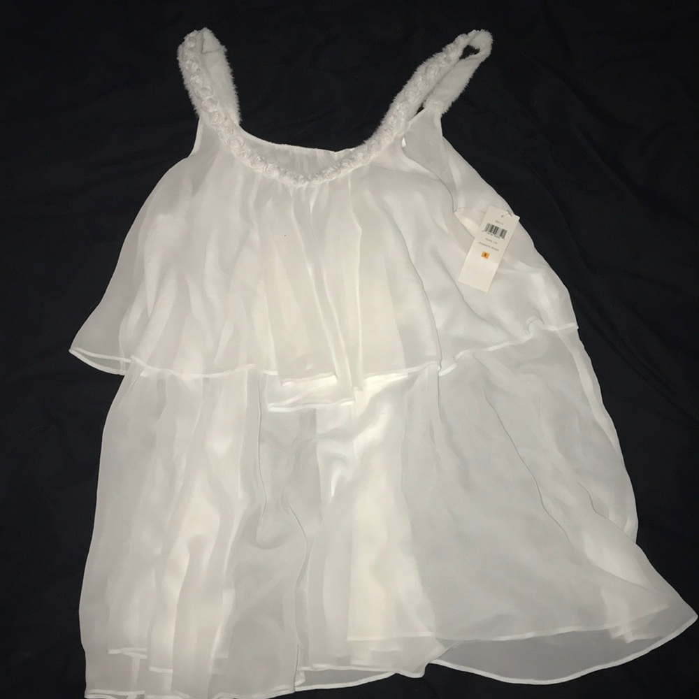 Oscar De La Renta White Blouse